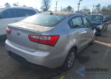 2014 Kia Rio Lx из США, поврежденный, VIN KNADM4A36E6350515